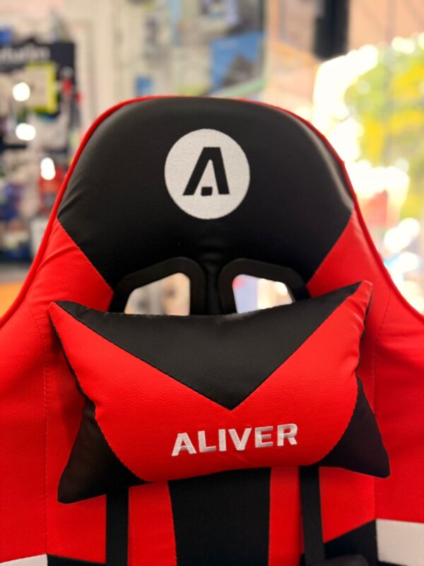 SILLA GAMER ALIVER RAPTOR A1 ROJA AL-GC9920 - Image 6