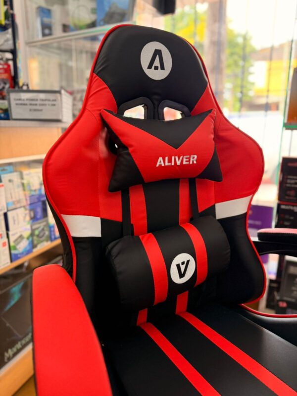 SILLA GAMER ALIVER RAPTOR A1 ROJA AL-GC9920 - Image 3