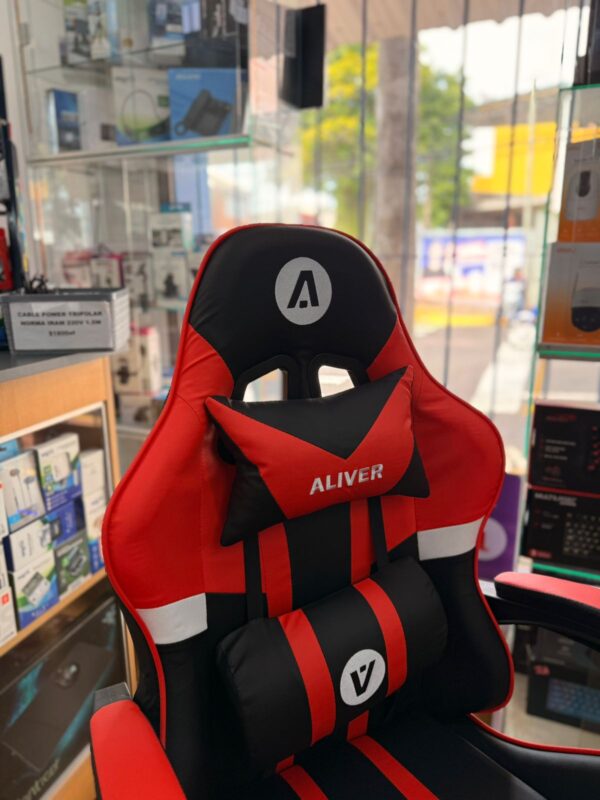 SILLA GAMER ALIVER RAPTOR A1 ROJA AL-GC9920 - Image 2