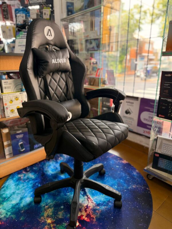 SILLA GAMER ALIVER THRONE S1 PRO NEGRO AL-GC9940