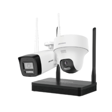 KIT DE SEGURIDAD HIKVISION WIFI EASYLINK IP BULLET y DOME