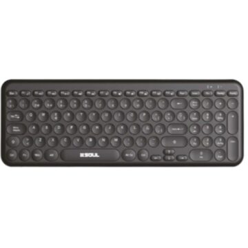 TECLADO SLIM INALAMBRICO SOUL OKW150 NEGRO
