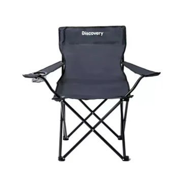 SILLA DE CAMPING DISCOVERY NEGRO 17893