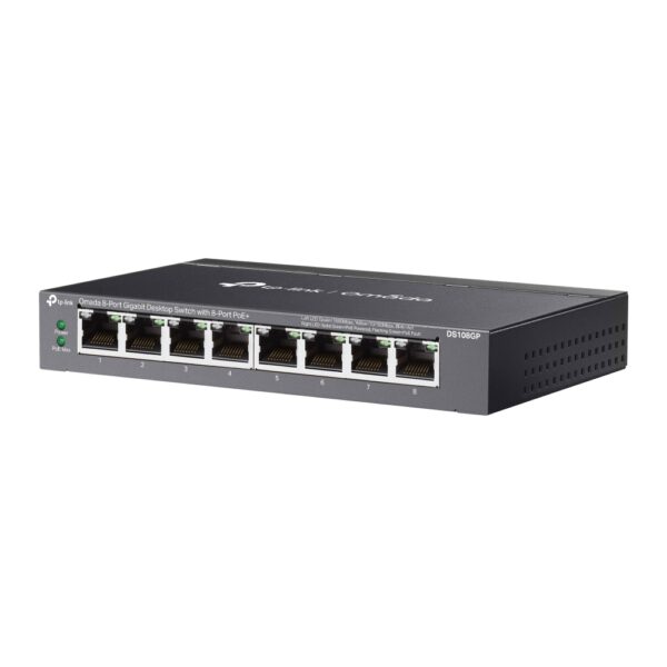 SWITCH 8 PTOS TP-LINK OMADA DS108GP PoE+ GIGABIT - Image 3