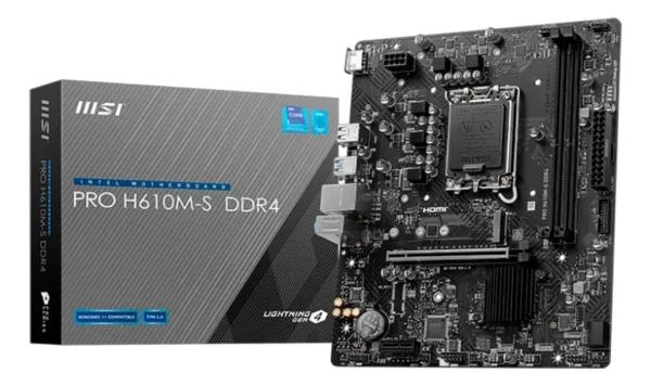 PLACA MADRE MSI PRO H610M-S DDR4 LGA1700 14va - Image 3