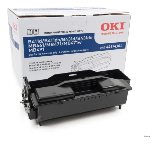 TONER A OKIDATA 44574901 B431/461/471/491 10000PAG - Image 2