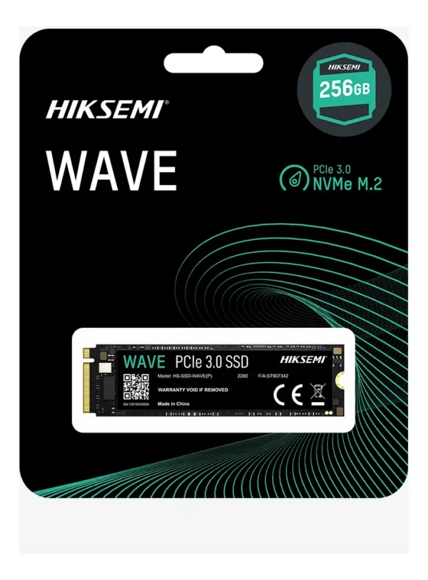 DISCO SOLIDO M.2 256GB HIKSEMI WAVE NVMe PCIe 3.0 - Image 2