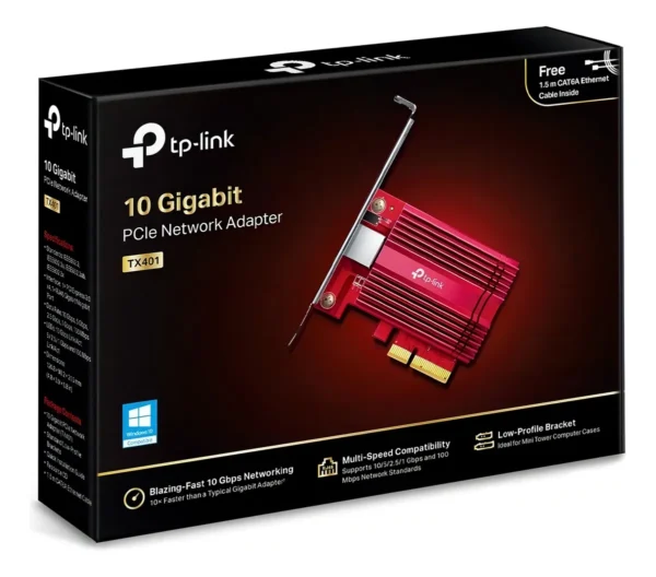 ADAPTADOR DE RED PCIr TP-LINK TX401 10 GIGABIT - Image 2
