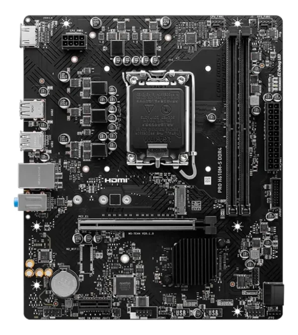 PLACA MADRE MSI PRO H610M-S DDR4 LGA1700 14va - Image 2