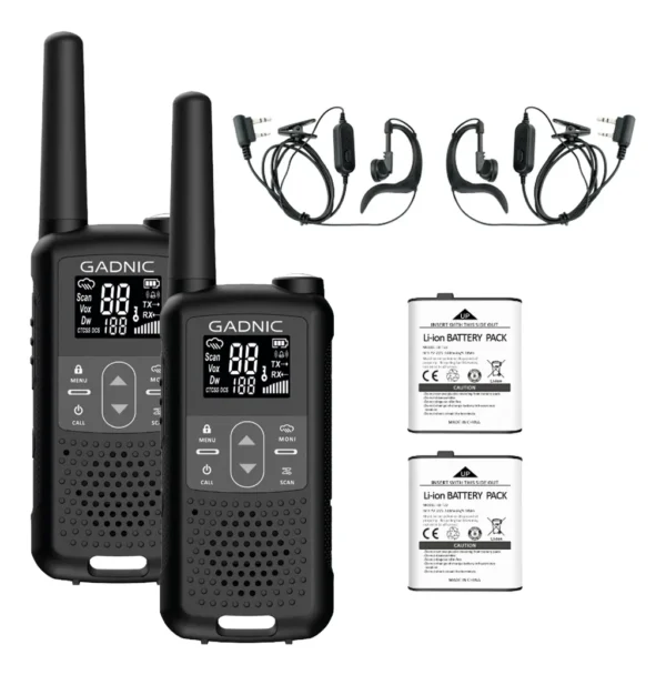 HANDY GADNIC WK5200 KIT x2 22CH UHD TIPO-C