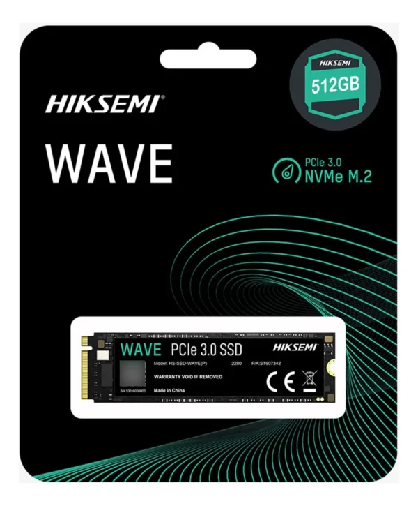 DISCO SOLIDO M.2 512GB HIKSEMI WAVE NVMe PCIe 3.0 - Image 2