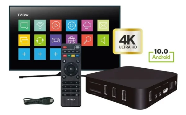 TVBOX SMART TV NETMAK TVBOX3 1GB 8GB ANDROID UHD4K - Image 2