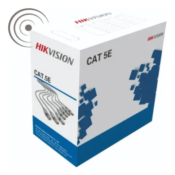 CABLE UTP CAT 5e HIKVISION INT CAJA 100% COBRE