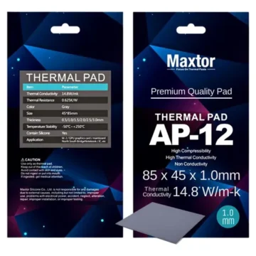 PAD TERMICO MAXTOR AP-12 85x45x45 1.0mm