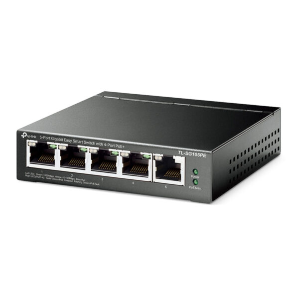 Switch 5ptos Tp-link Tl-sg105pe Poe+ Gigabit - Image 2
