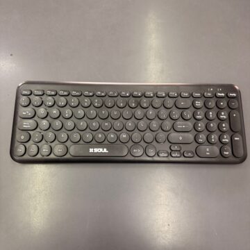 TECLADO SLIM INALAMBRICO SOUL OKW150 NEGRO
