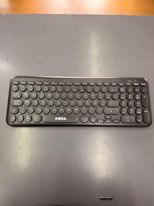 Teclado Slim Inalambrico Soul Okw150 Negro