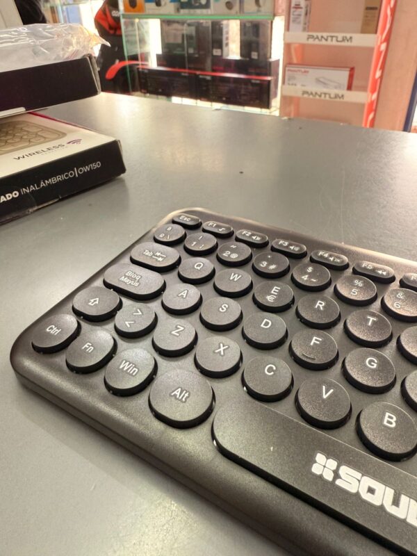 Teclado Slim Inalambrico Soul Okw150 Negro - Image 4