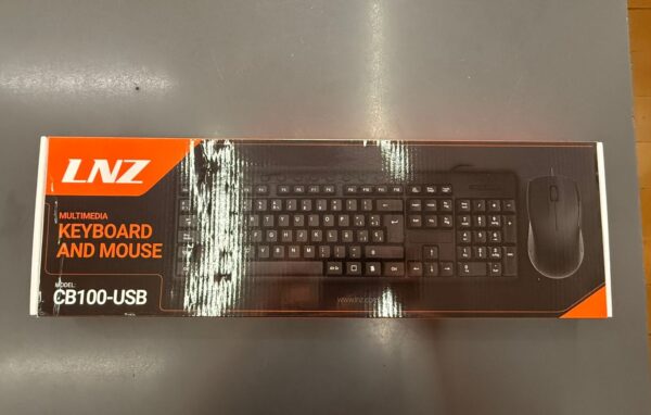 Combo Teclado Y Mouse Usb Ms01 Kb01 Lnz Cb100-usb - Image 3
