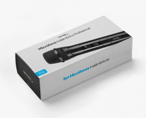 MICROFONO PROFESIONAL INALAMBRICO NETMAK NM-MC16
