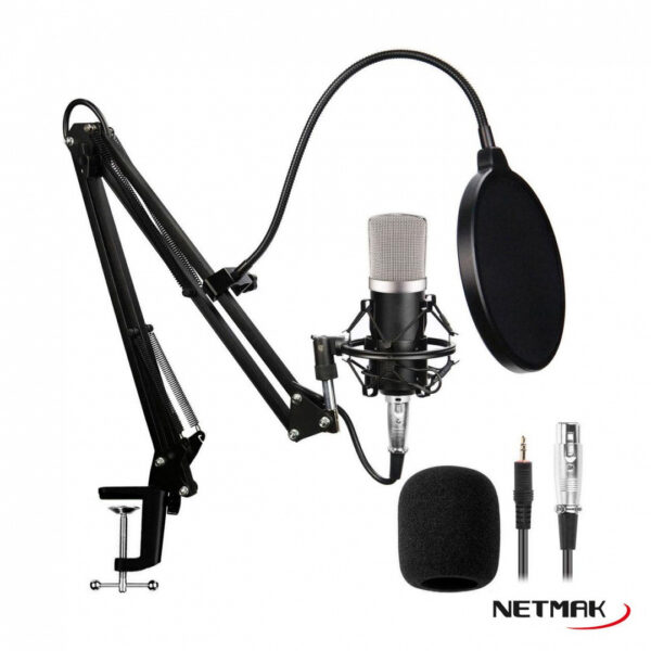 MICROFONO + BRAZO ARTICULADO STREAM NETMAK NM-MS790 - Image 2