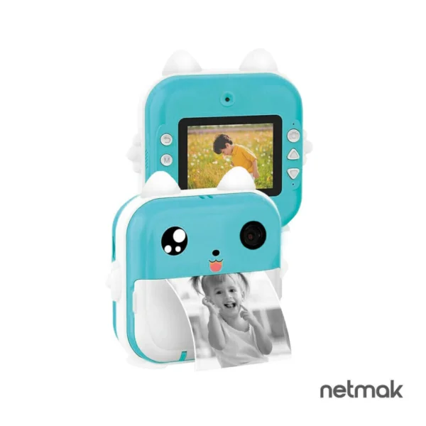 CAMARA IMPRESORA INSTANTANEA NETMAK NM-KIDCAM AZUL - Image 2