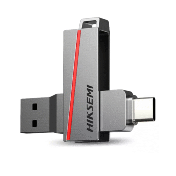 PENDRIVE 32GB HIKSEMI E307C DUAL SLIM USB+TIPO-C