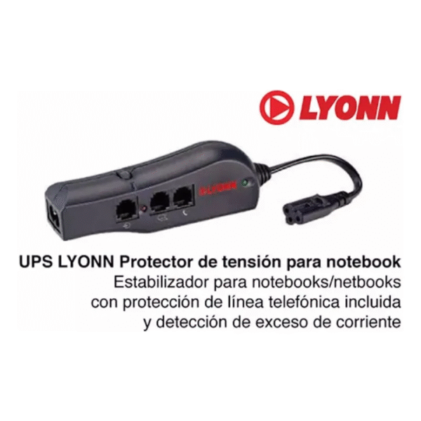 Protector De Tension Lyonn Lnp-200 Notebook 240vca - Image 2
