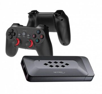 MINI CONSOLA INALAMBRICA EMULADOR 40.000 JUEGOS NETMAK NM-K10