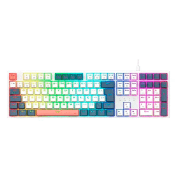 Teclado Gamer Mecanico Redragon Trundle Rgb Blanco - Image 2