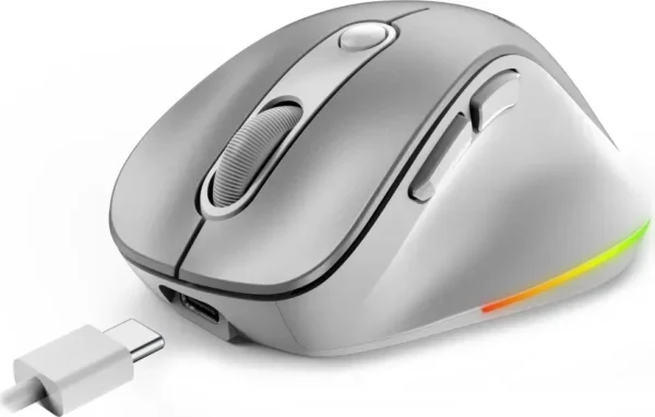 Mouse Genius Inal/bt Ergo 9000s Pro Gris 2400dpi - Image 2