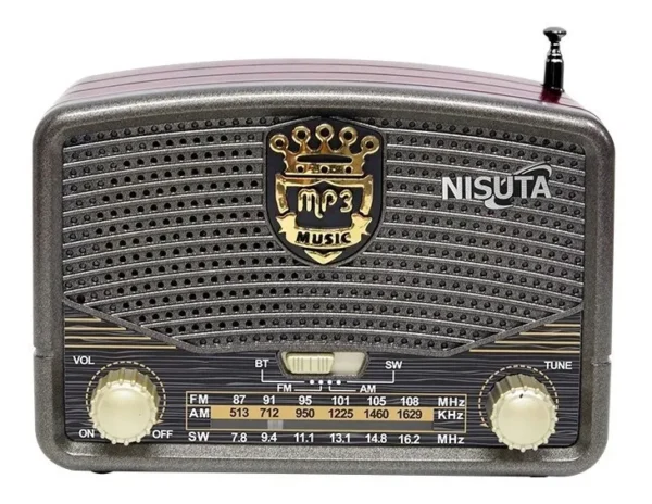 Radio Vintage Fm/am Nisuta Ns-rv16 - Image 2