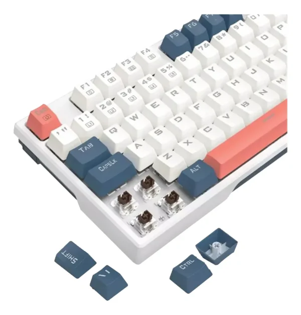 Teclado Gamer Mecanico Redragon Trundle Rgb Blanco - Image 3