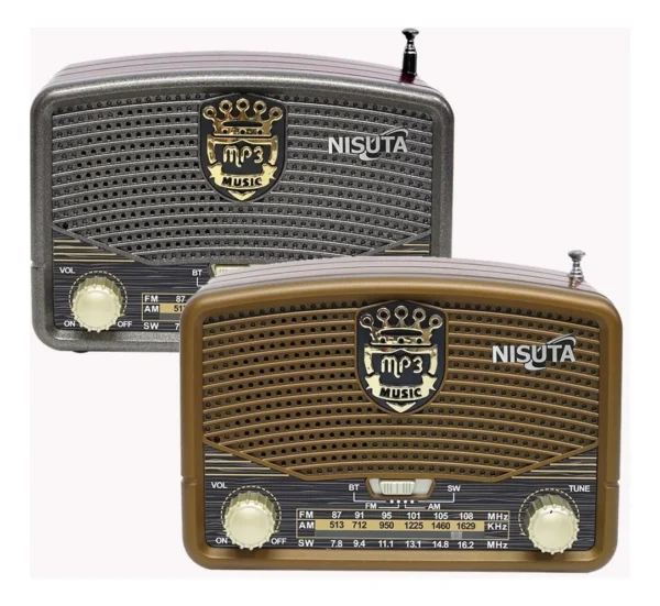 Radio Vintage Fm/am Nisuta Ns-rv16
