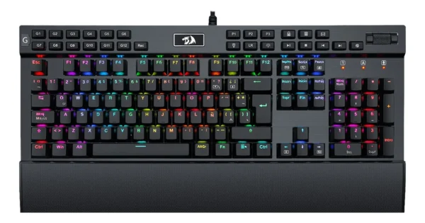 Teclado Gamer Mecanico Inal Redragon Yama Rgb Neg