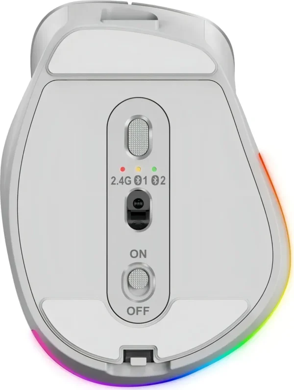 Mouse Genius Inal/bt Ergo 9000s Pro Gris 2400dpi - Image 3