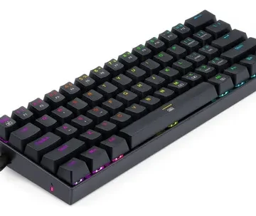TECLADO GAMER MECANICO REDRAGON DRAGONBORN RGB NEG