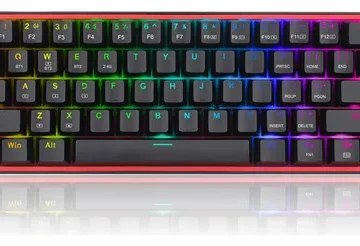 TECLADO GAMER MECANICO 3MODOS REDRAGON FIZZPro NEG