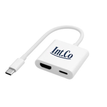 CONVERSOR HUB USB-C 4en1 USB HDMI VGA INT.CO KQ018