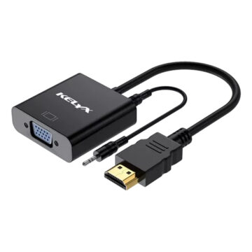 CONVERSOR HDMI A VGA C/AUDIO FHD KELYX