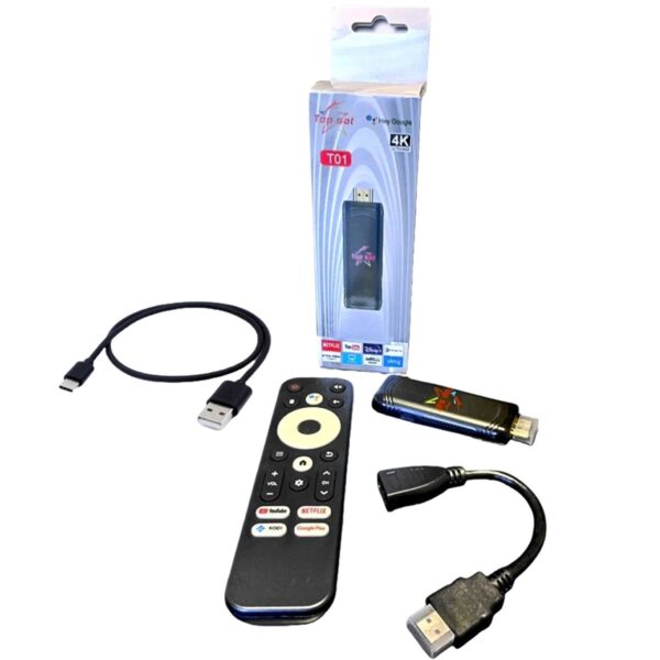 Tv Stick Top Sat Android 14.0 2g Ram 8g Ultra Hd4k