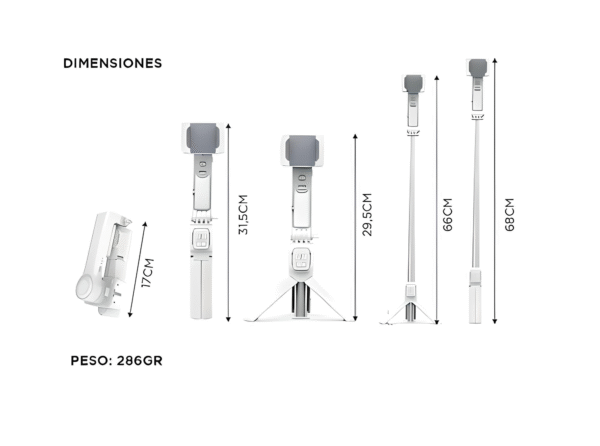 SOPORTE ESTABILIZADOR PARA CELULAR GADNIC GIMBALL - Image 2