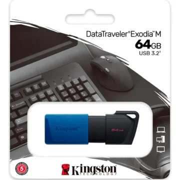 PENDRIVE 64GB KINGSTON DATATRAVEL EXODIA M 3.2
