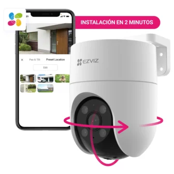 CAMARA EZVIZ H8C 4G IP OUTDOOR 2K DETECTOR-IA