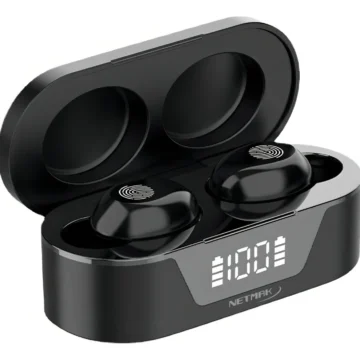 AURICULAR BT IN-EAR NETMAK NM-BIZA BT5.0 NEGRO