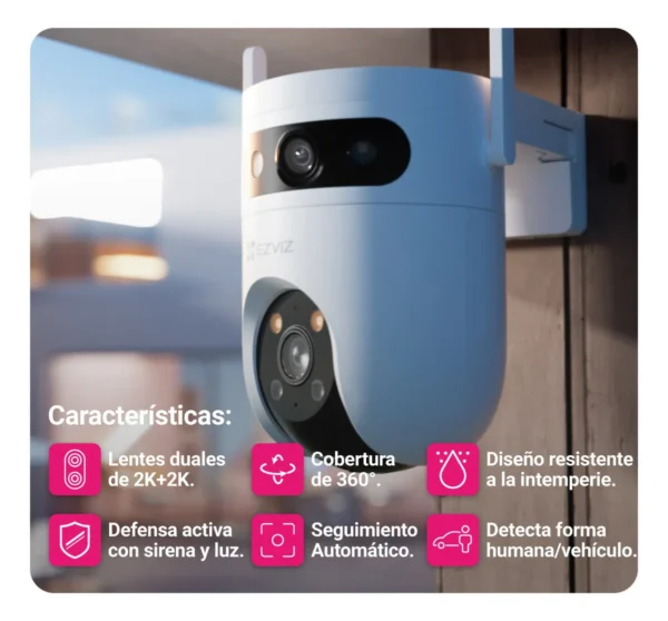 CAMARA EZVIZ H9C DUAL 3K IP SMART OUTDOOR - Image 5