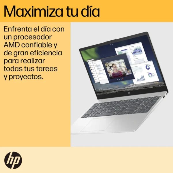 Notebook Hp Ryzen 7 7730u 16gb 512gb 15.6" - Image 3